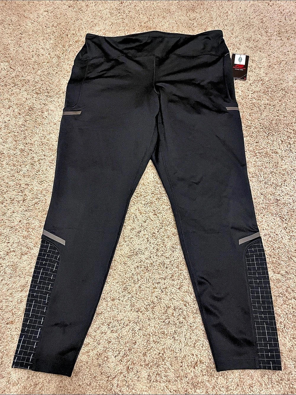 New Balance Impact Run Heat Women's High Rise Running Tights Black XL NWT
